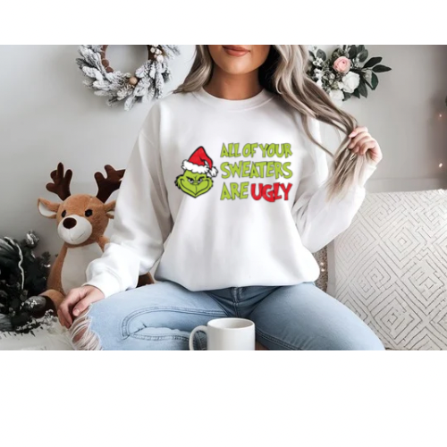 Grinch Christmas Crewneck